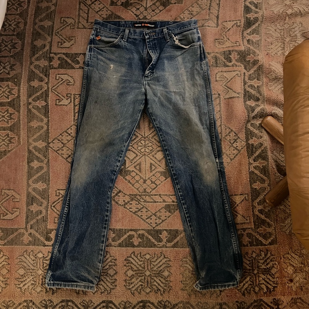 Wrangle denim FR13MWZ orange label